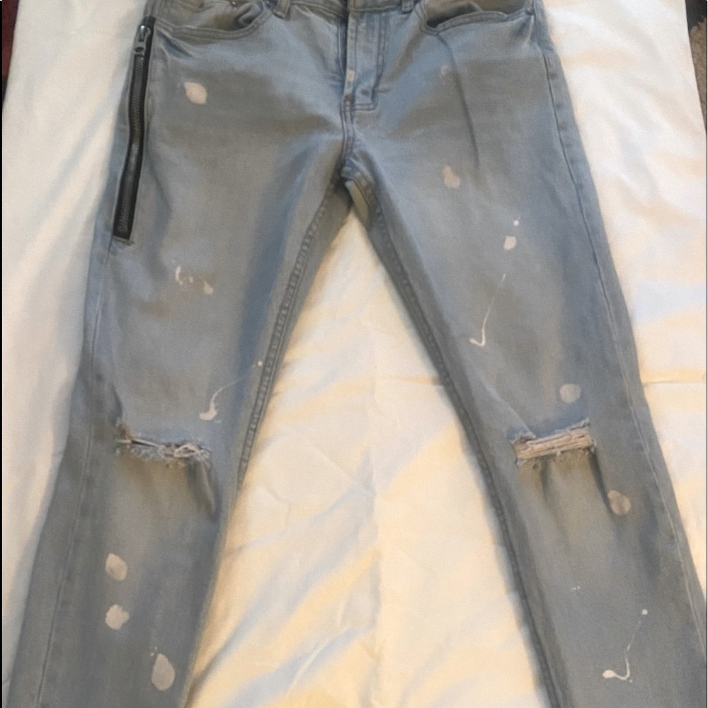 Paint splatter Jeans